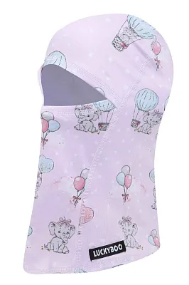 Балаклава LUCKYBOO MASKED HERO розовый