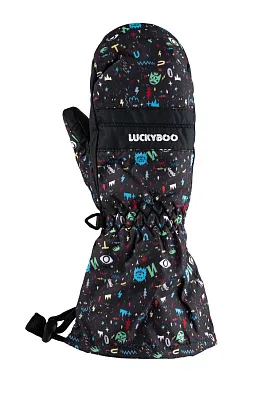 Варежки LUCKYBOO - FUTURE (черный)