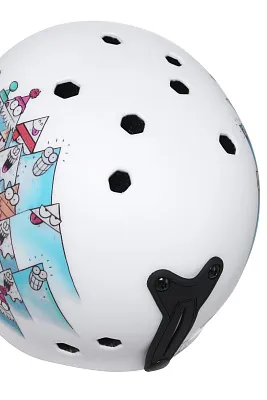 Шлем LUCKYBOO - FUTURE белый-горы