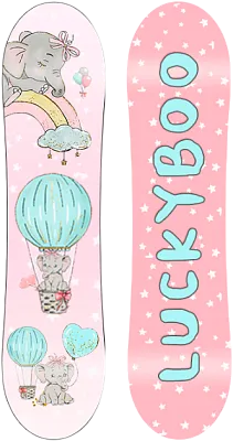 21/22 Сноуборд LUCKYBOO - PINK