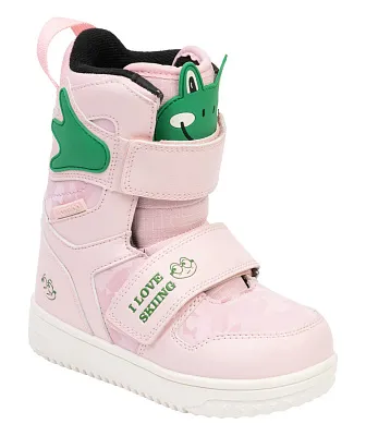 Ботинки сноубордические LUCKYBOO - FUTURE FROG (Розовый)