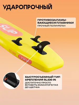 Сапборд 12'6*34"*6" HOME Yellow