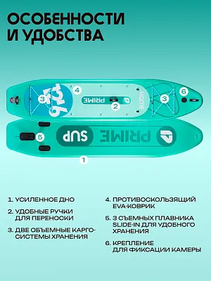 Сапборд 12'6*34"*6" HOME Green