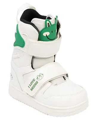 Ботинки сноубордические LUCKYBOO - FUTURE FROG (Белый)