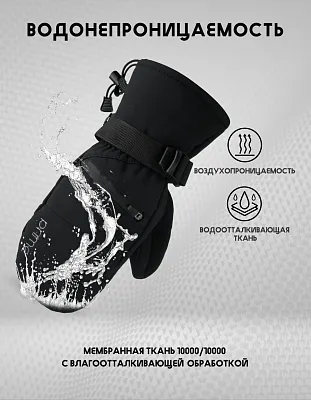 Варежки COOL-C1 Black