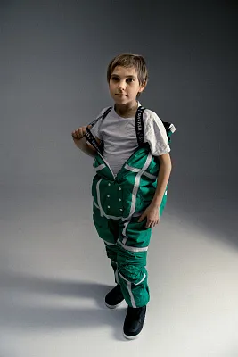 Комбинезон LUCKYBOO SPACE Series GREEN DINOSAUR