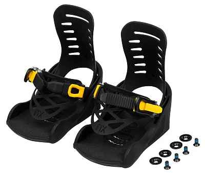 Крепления сноубордические FUTURE SMALL (черный)