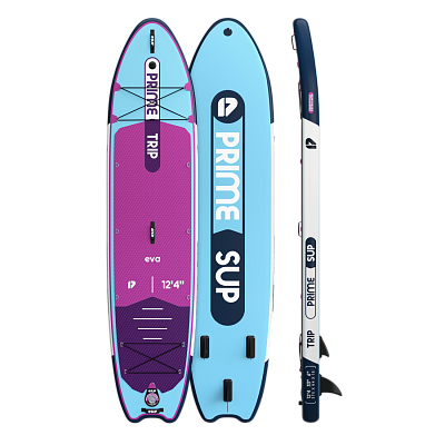 25 Сапборд PRIME 12'4*33"*6" TRIP light blue