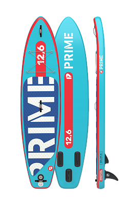 25 Сапборд PRIME TRAVEL 12'6*34"*6" blue